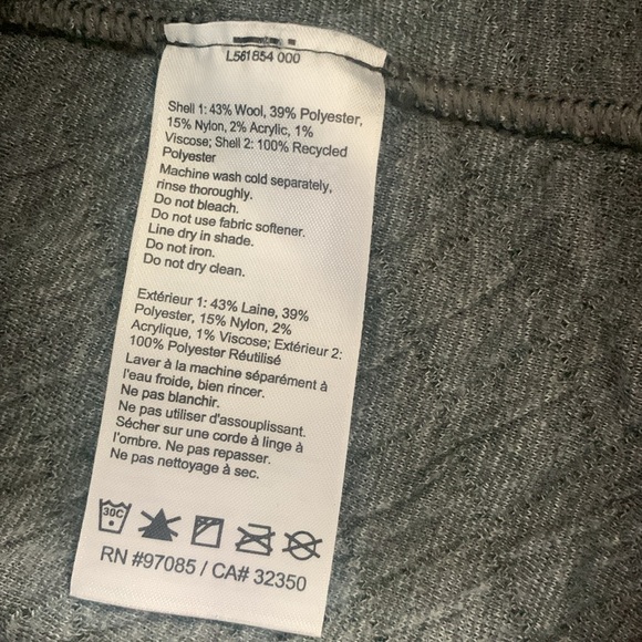 Outdoor Research Cyprus Hybrid Quarter Zip Sweater Jacket Pullover Size Medium - Picture 7 of 12